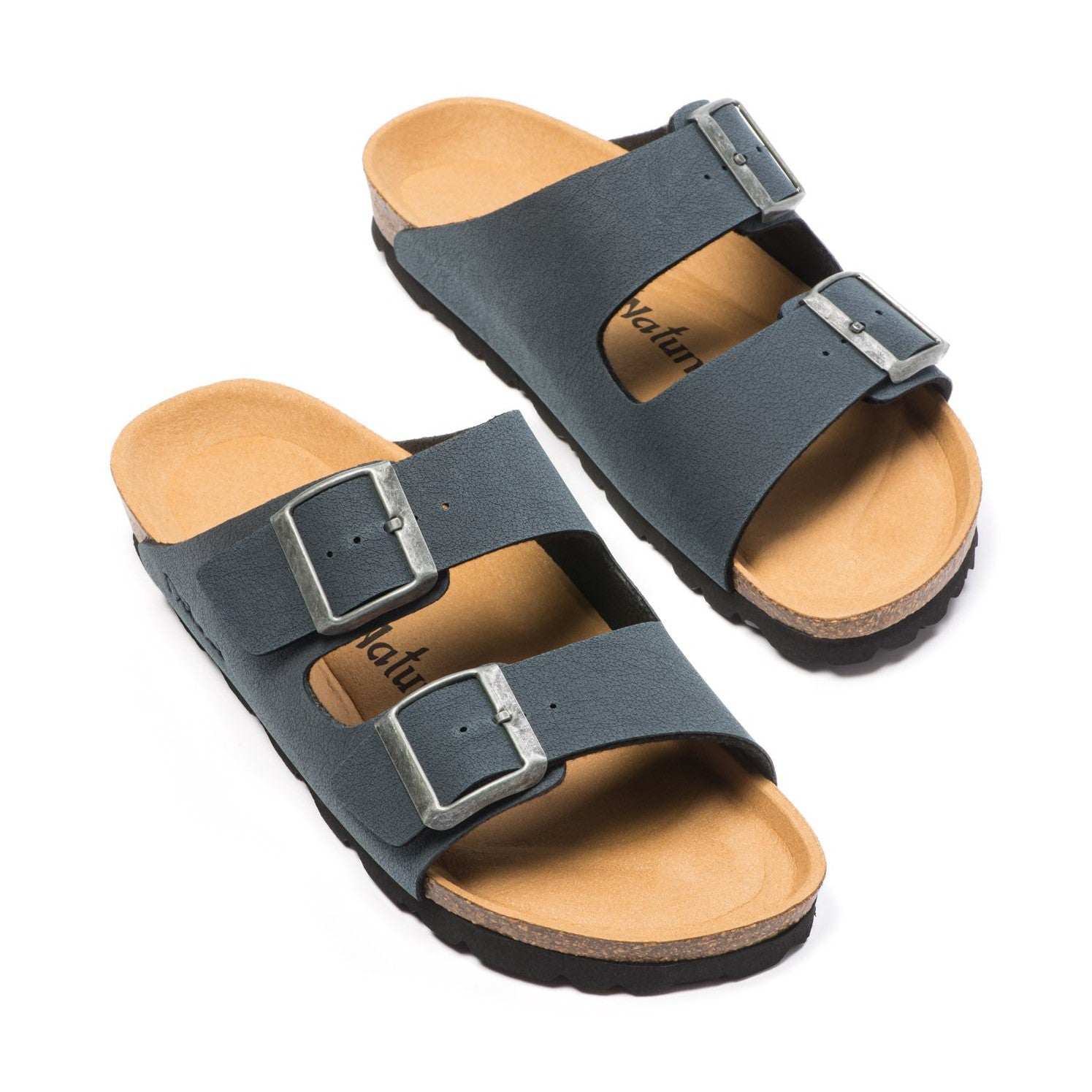 CH05 BIO - Sandalo a due fasce con cinturino regolabile da donna NATUNED