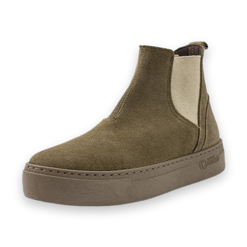 Natural World Kira stivaletto donna in pelle scamosciata — vista tre quarti