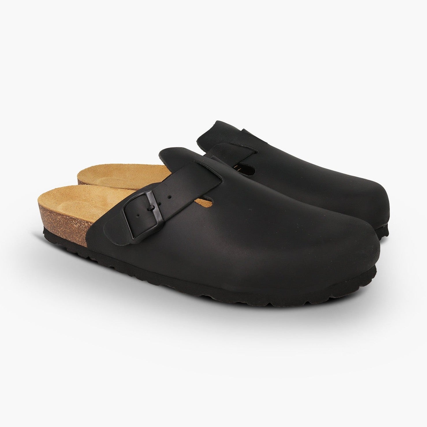 CH18 - sabot da donna e da uomo con fibbia regolabile NATUNED plantare in lattice anatomico comfort