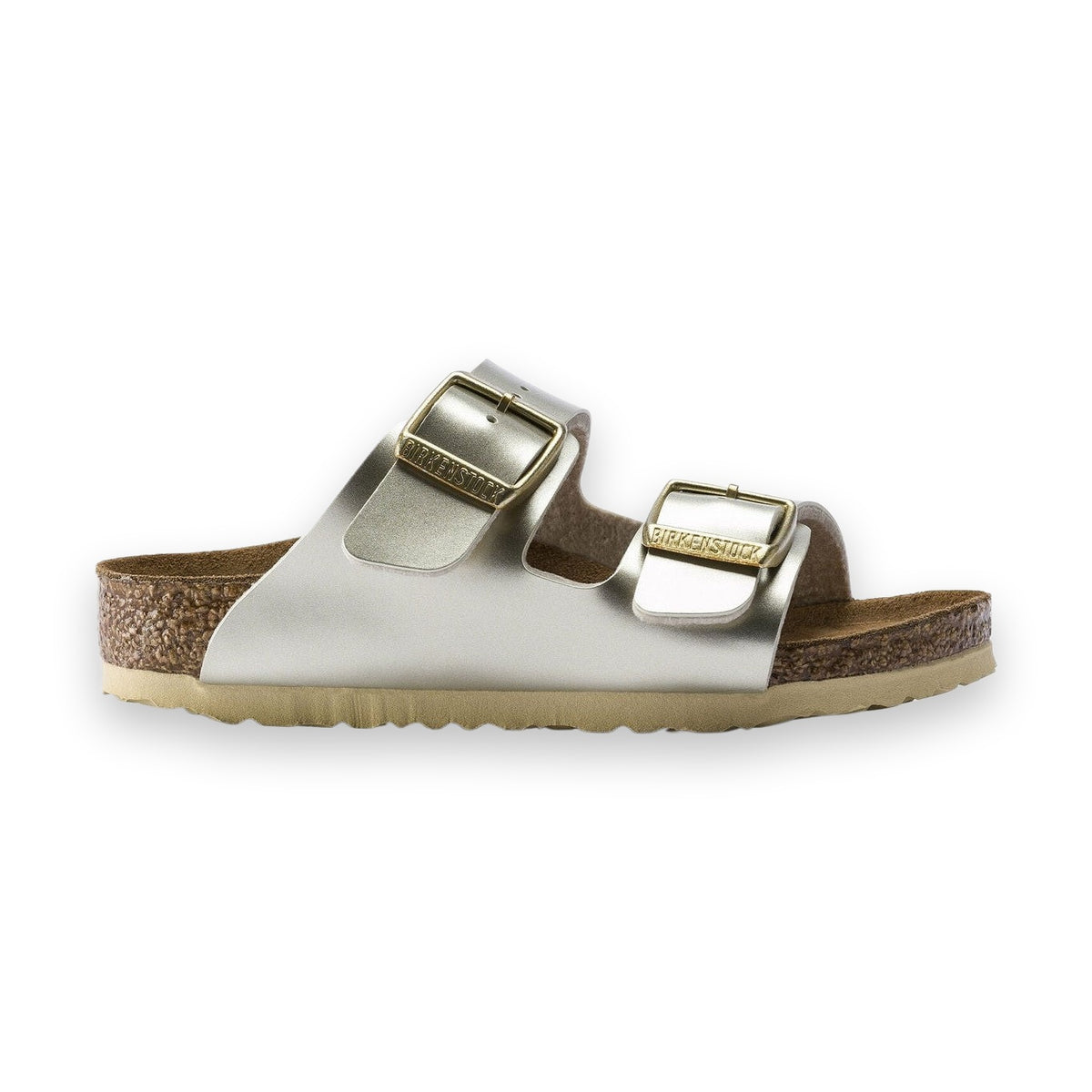 Birkenstock Arizona Kids sandalo bambino perla vista laterale
