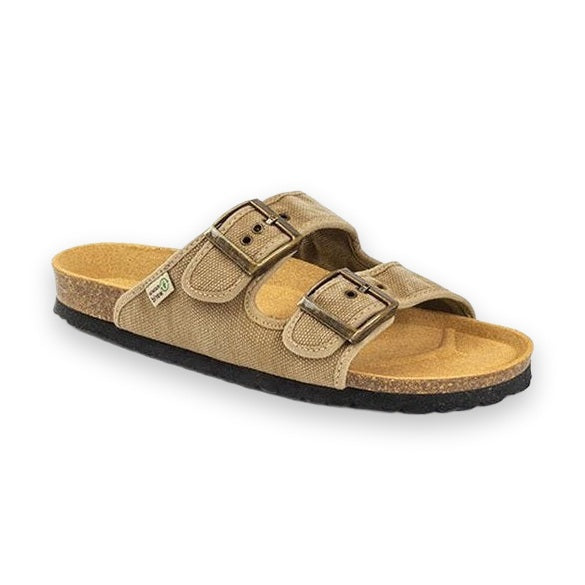 Natural World Tropic sandalo unisex in cotone organico — vista dall'alto
