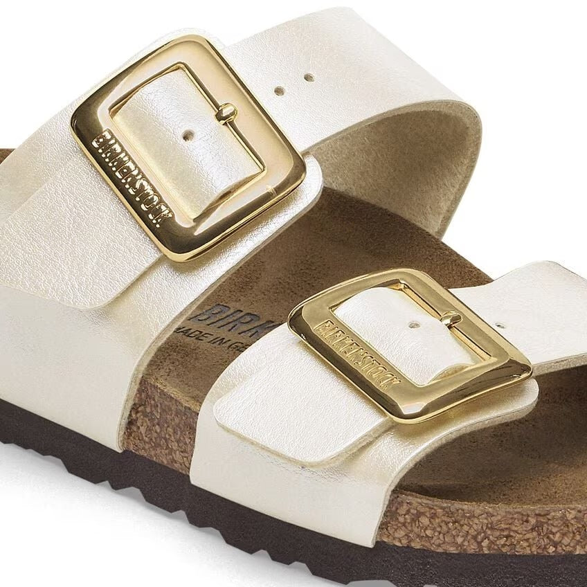 Due fasce sottili con fibbie Cushion Buckle regolabili Birkenstock Sydney donna