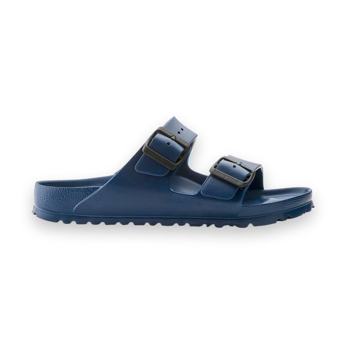 Vista laterale sandalo Birkenstock Arizona EVA impermeabile con suola antiscivolo