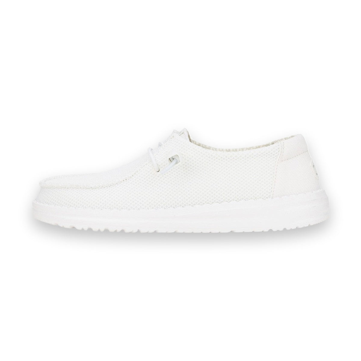 HeyDude Wendy Stretch Sox mocassino donna in tessuto — vista laterale