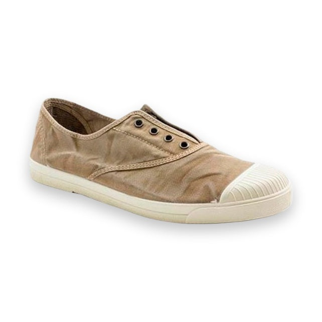Natural World Old Condor sneaker uomo in cotone organico — dettaglio della tomaia