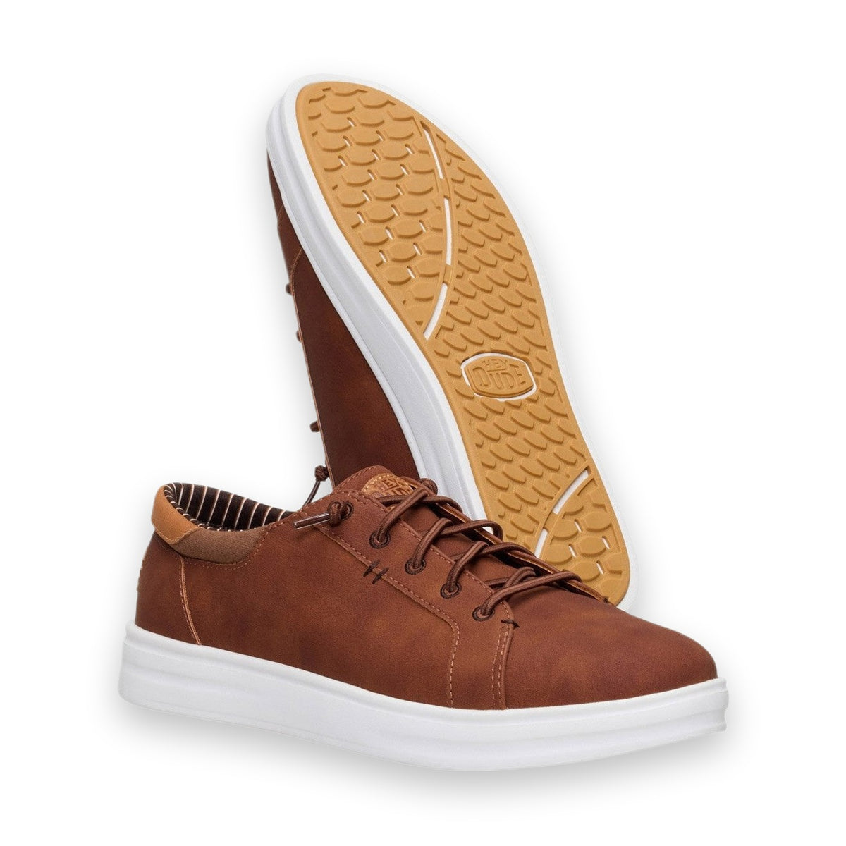 HeyDude Paul Pro Classic mocassino uomo in similpelle — vista posteriore