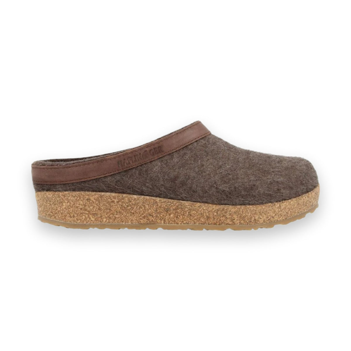 Haflinger Torben sabot unisex in feltro di lana — vista dall'alto