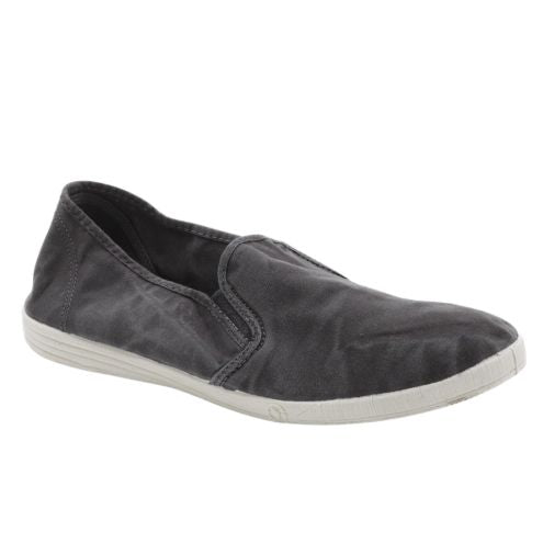 Slip on Natural World Old Crabe uomo nera vista laterale
