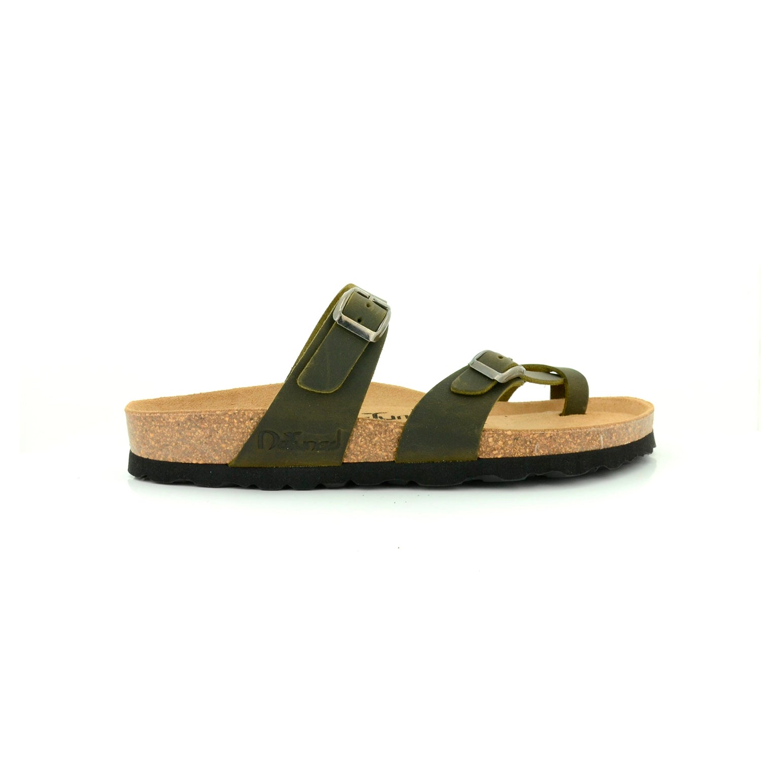 CH07 Sandalo infradito con cinturino regolabile UNISEX NATUNED plantare in lattice anatomico confort