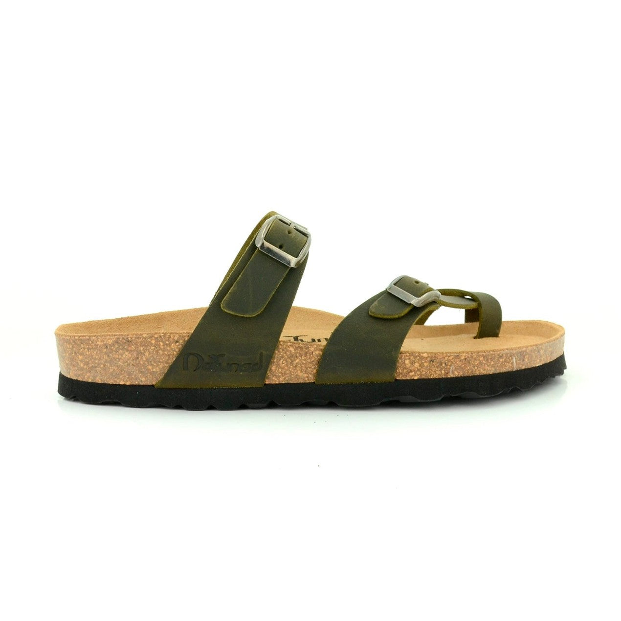 CH07 Sandalo infradito con cinturino regolabile UNISEX NATUNED plantare in lattice anatomico confort