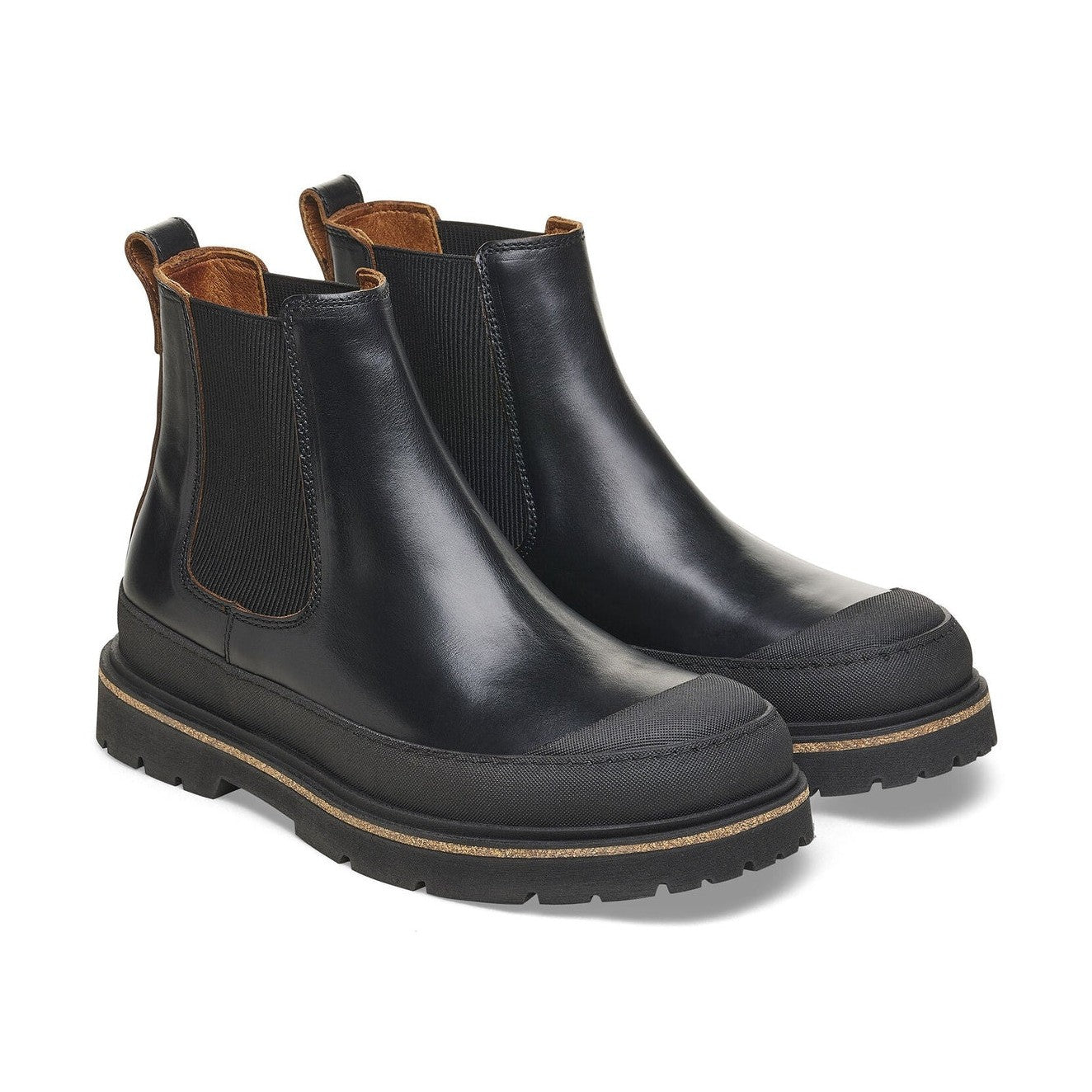 Elastici laterali e linguetta al tallone per calzata rapida Birkenstock Prescott Slip On uomo