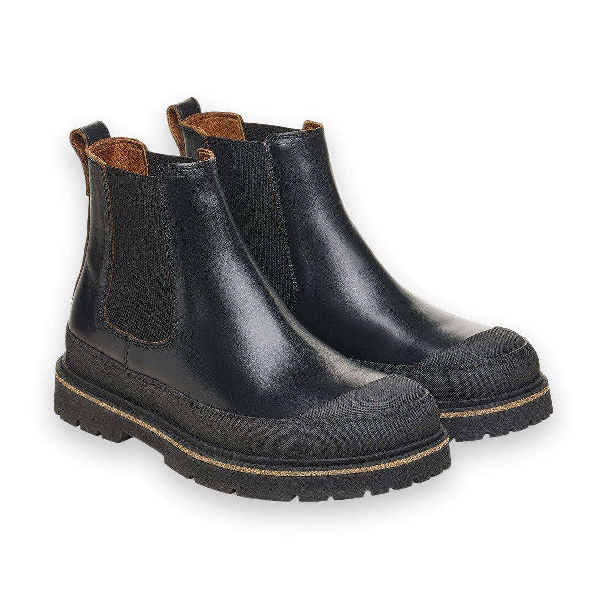 Elastici laterali e linguetta al tallone per calzata rapida Birkenstock Prescott Slip On uomo
