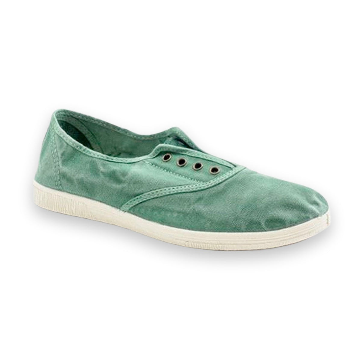 Natural World Old Arum sneaker donna in cotone organico — vista dall'alto