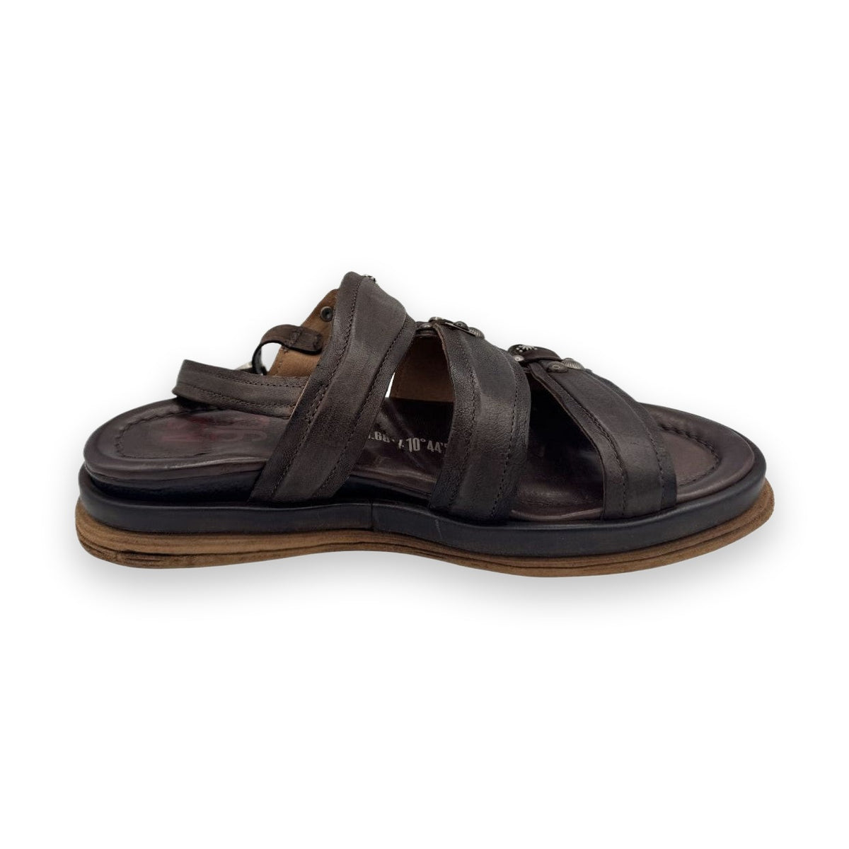 A.S.98 Seride sandalo donna suola TR 2cm made in Italy dettaglio laterale