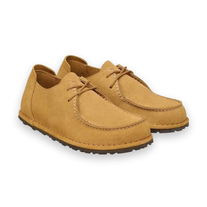 Pelle scamosciata morbida flessibile traspirante Birkenstock Utti Lace donna
