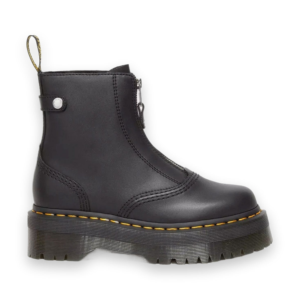 Dr. Martens Jetta stivali donna in Pelle Sendal — vista laterale