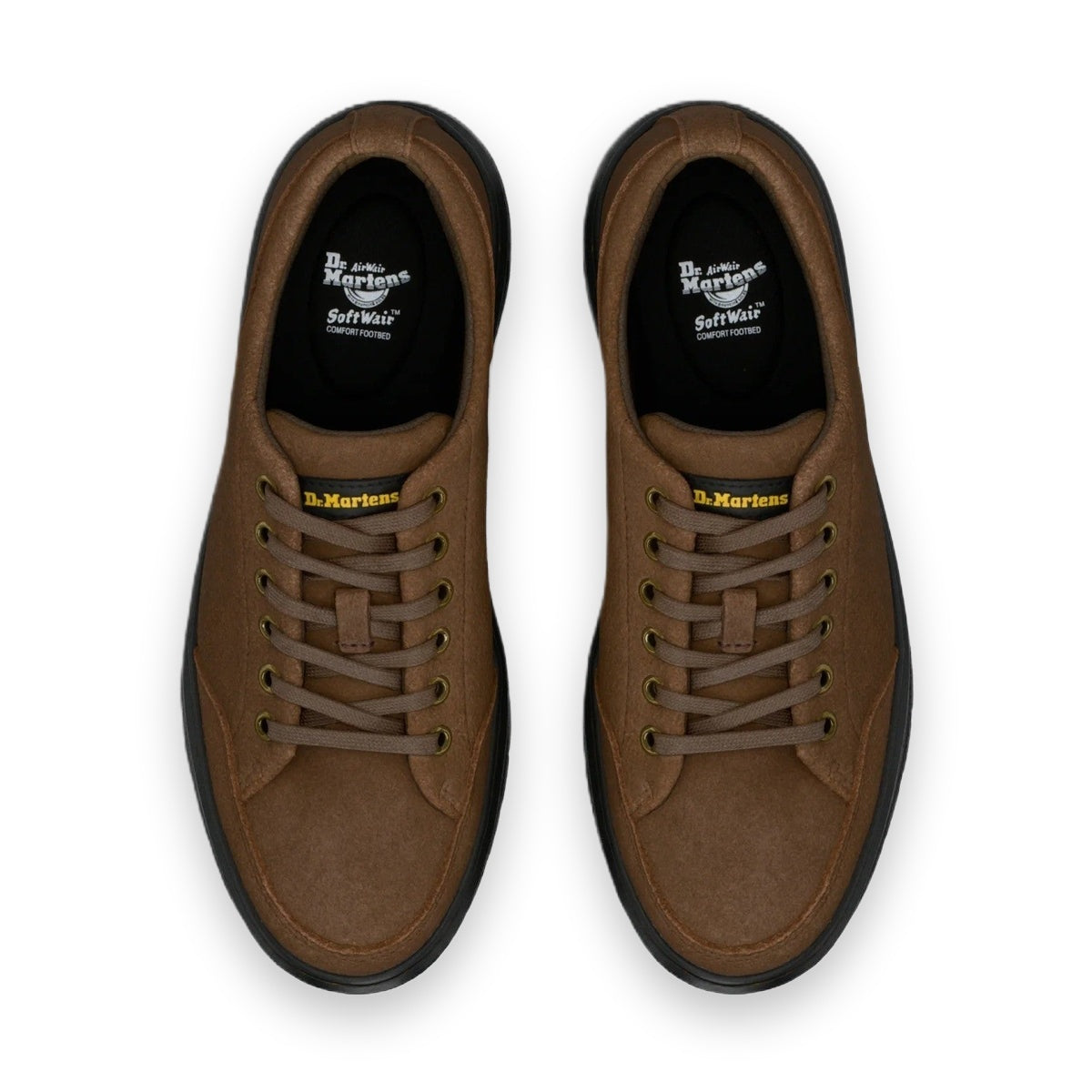 Dr. Martens Brookline scarpe uomo in Pelle Nappa — dettaglio suola