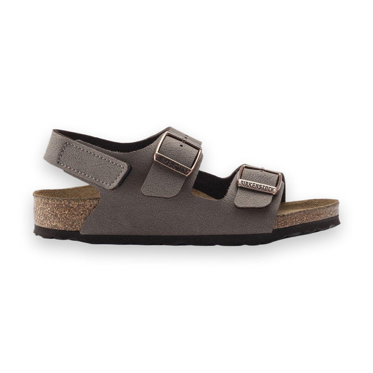 Sandalo Birkenstock Milano Kids bambino plantare anatomico in sughero vista dall'alto