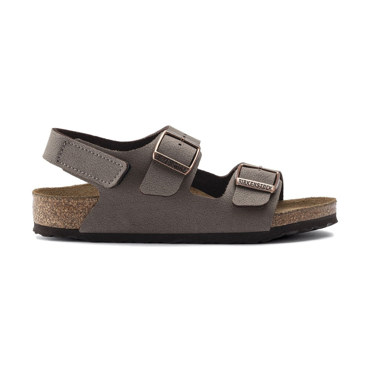 Sandalo Birkenstock Milano Kids bambino plantare anatomico in sughero vista dall'alto