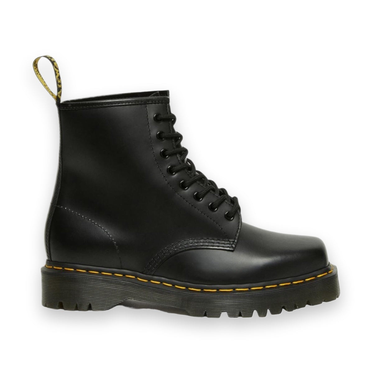 Dr. Martens 1460 Bex Squared stivali donna in Pelle — vista laterale