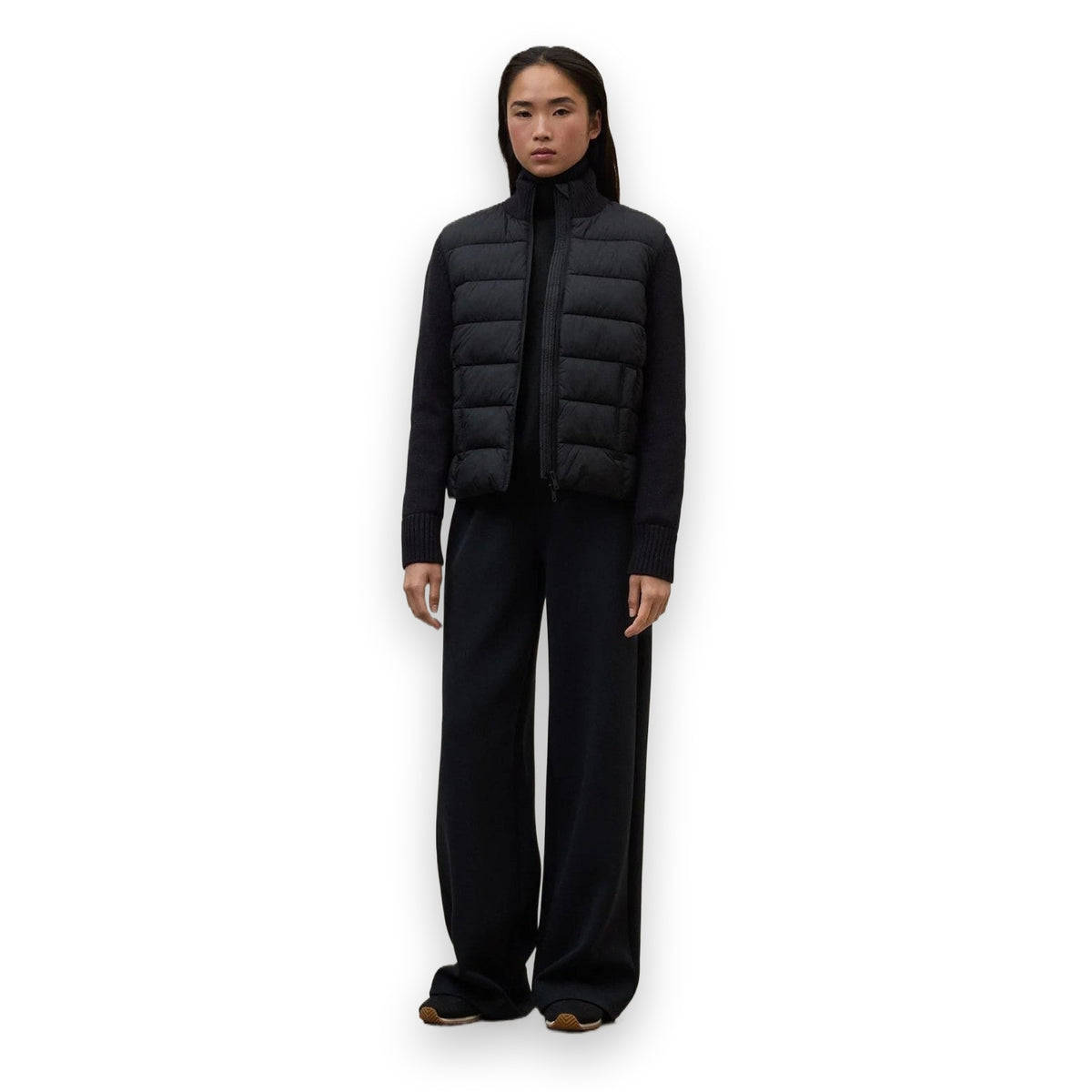 Ecoalf Denali giacca donna in poliestere riciclato — vista laterale