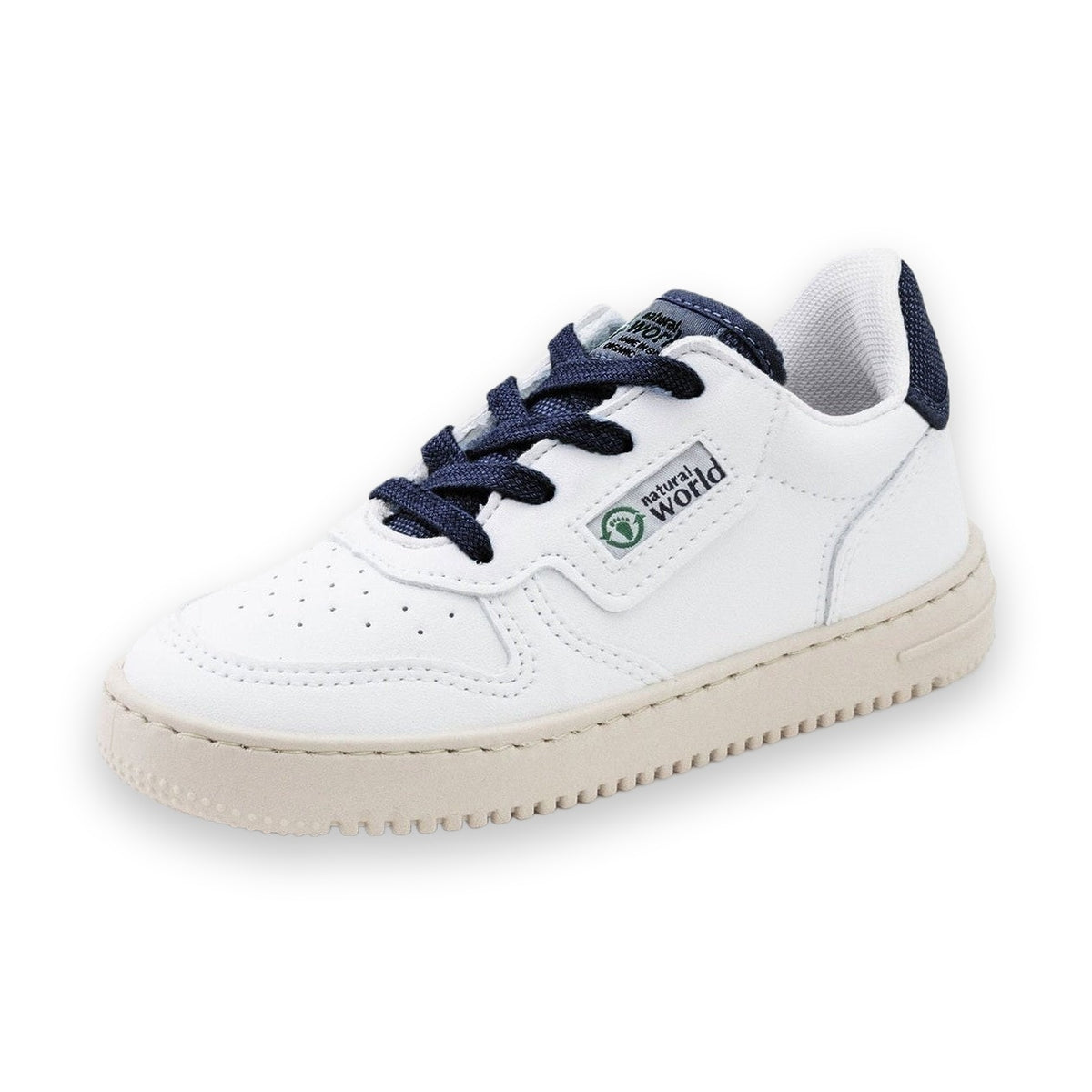 Natural World Riku sneaker bambino in microfibra — vista dall'alto