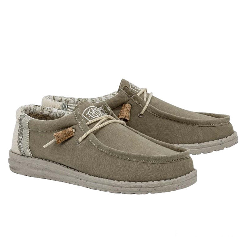 HD.40015 - Scarpa da uomo HEY DUDE modello WALLY BREAK STITCH