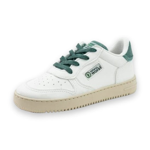 Natural World Riku sneaker bambino in microfibra — vista laterale