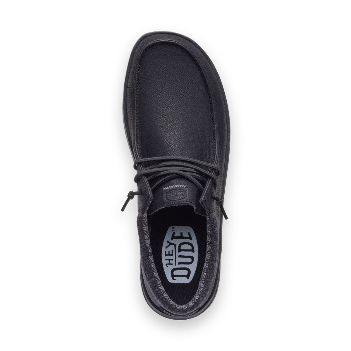 HeyDude Paul Classic mocassino uomo in nabuk similpelle — dettaglio tomaia