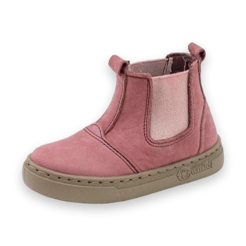 Natural World Ada scarpa bambino in pelle — vista dall'alto
