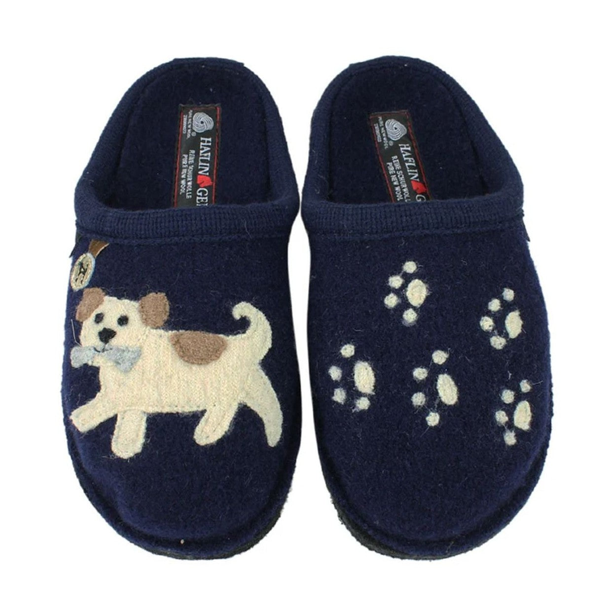 Haflinger Fido Unisex Sabot In Lana Cotta