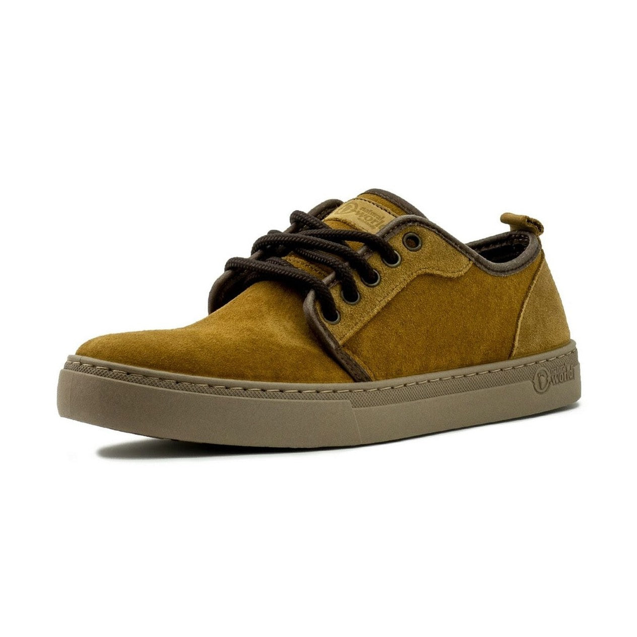 Sneaker Natural World Miso uomo pelle scamosciata Made in Spain