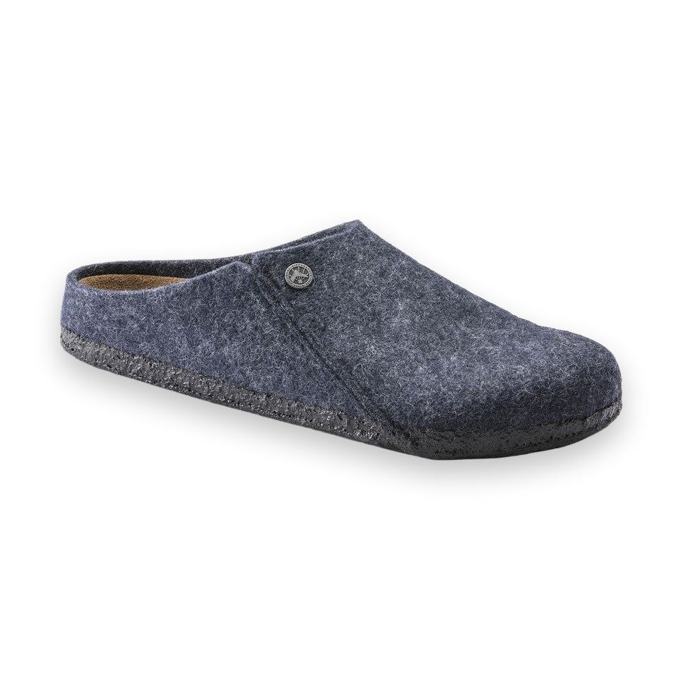 Birkenstock Zermatt Unisex Pantofola in Feltro di Lana — vista posteriore