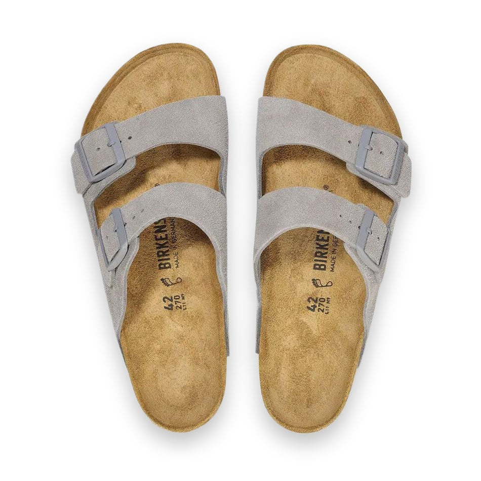 Birkenstock Arizona Classic Donna Sandalo Regular In Pelle Scamosciata