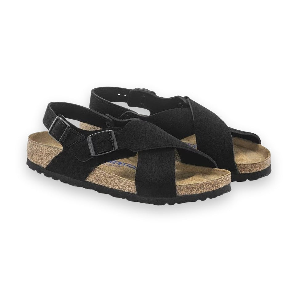 Cinturini incrociati e cinturino tallone con fibbie coordinate Birkenstock Tulum donna