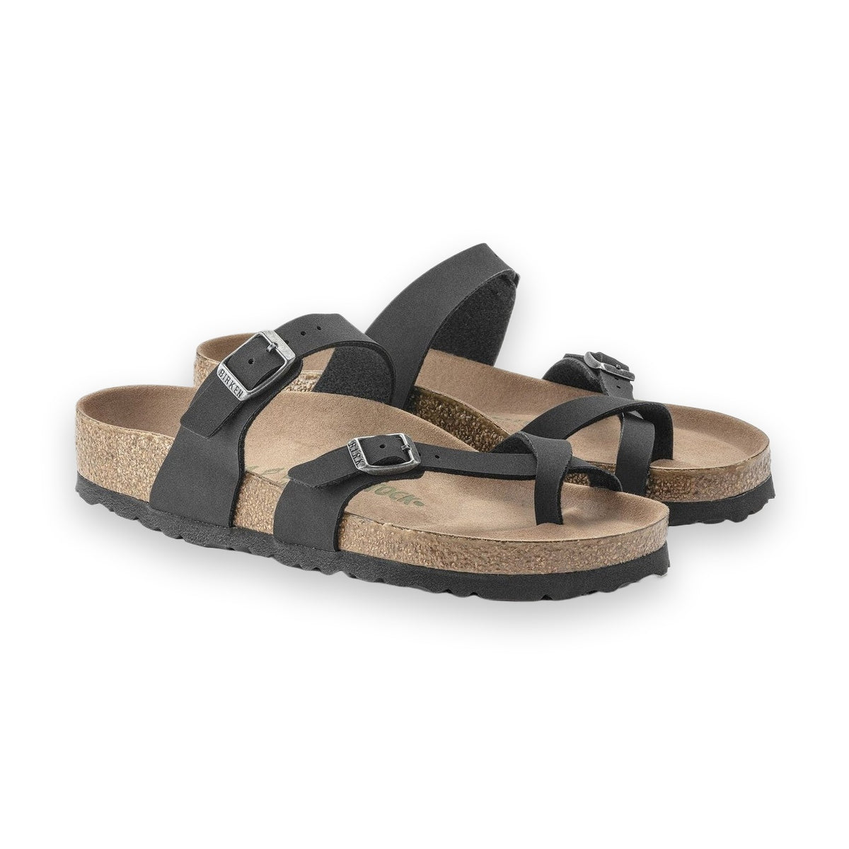 Cinturino incrociato a motivo fiore con fibbia regolabile Birkenstock Mayari Vegan donna