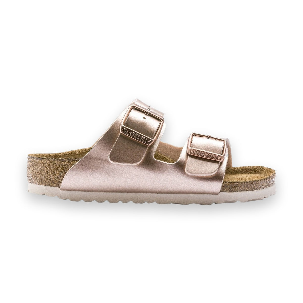 Sandalo Birkenstock Arizona Kids bambino plantare anatomico in sughero vista dall'alto