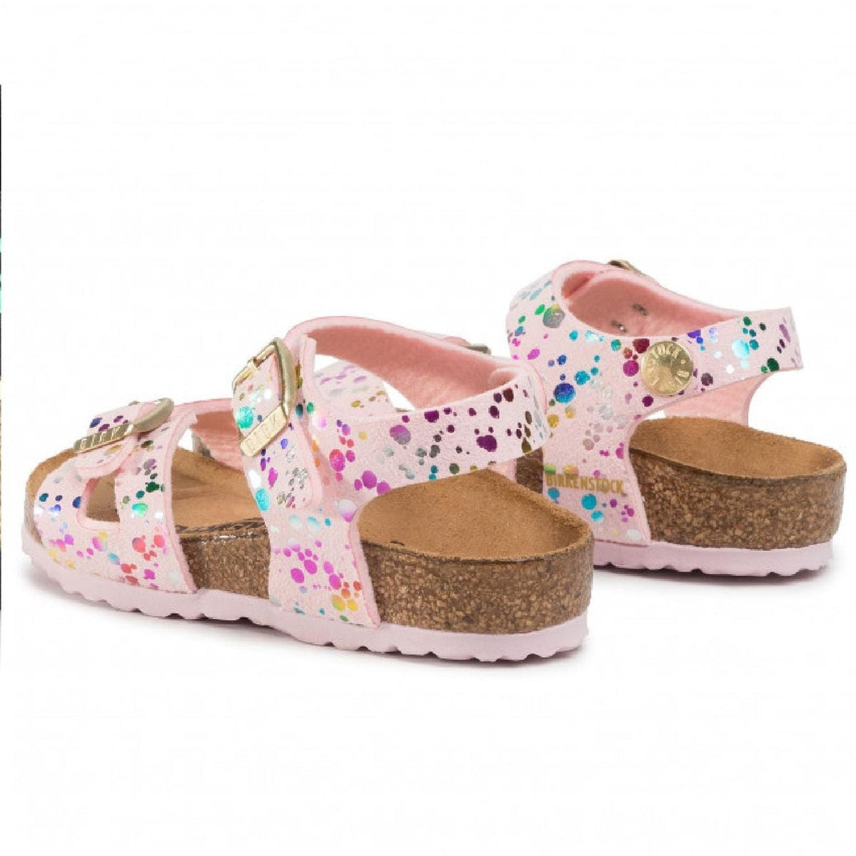 Aperture laterali per ventilazione sul cinturino anteriore Birkenstock Rio Kids bambina
