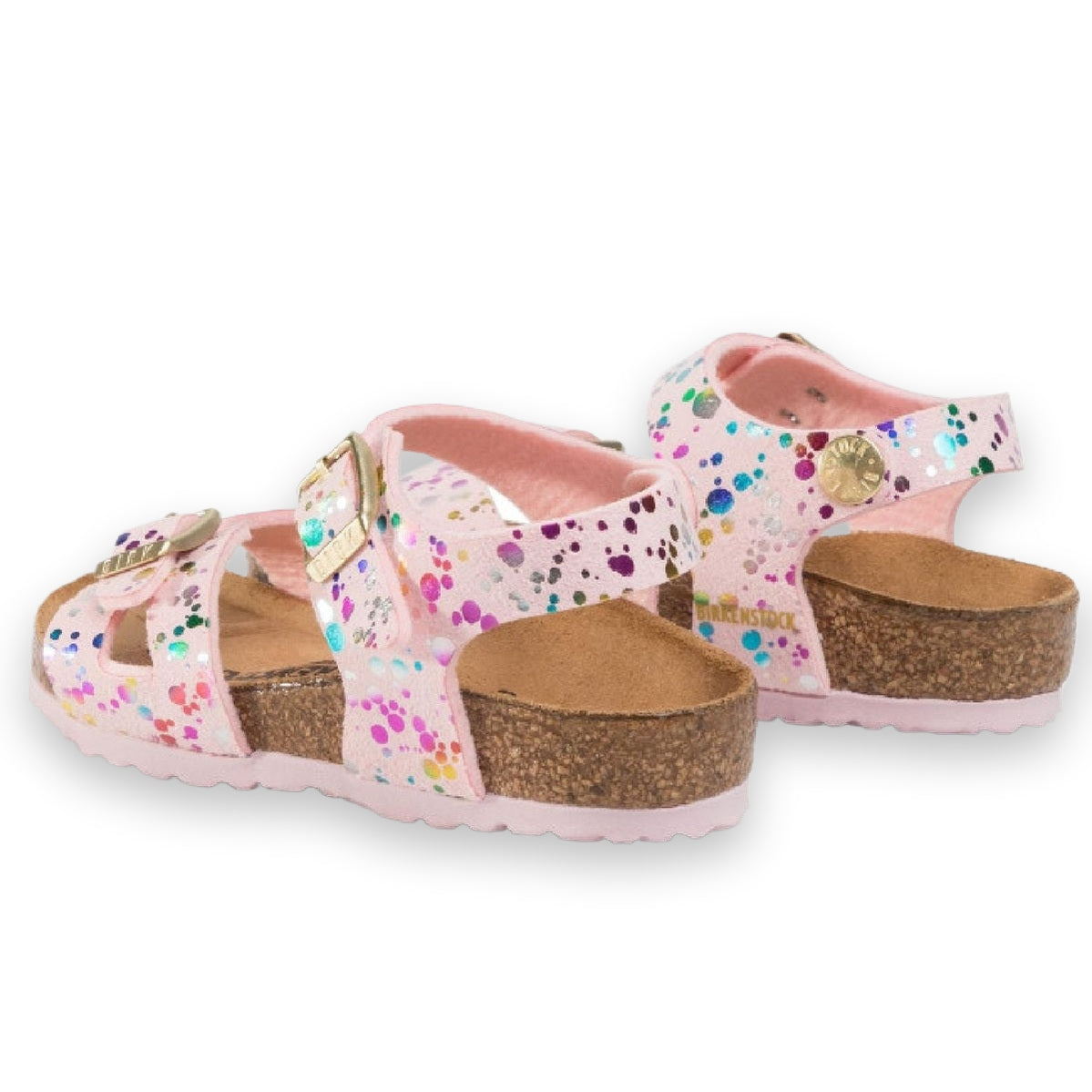 Aperture laterali per ventilazione sul cinturino anteriore Birkenstock Rio Kids bambina
