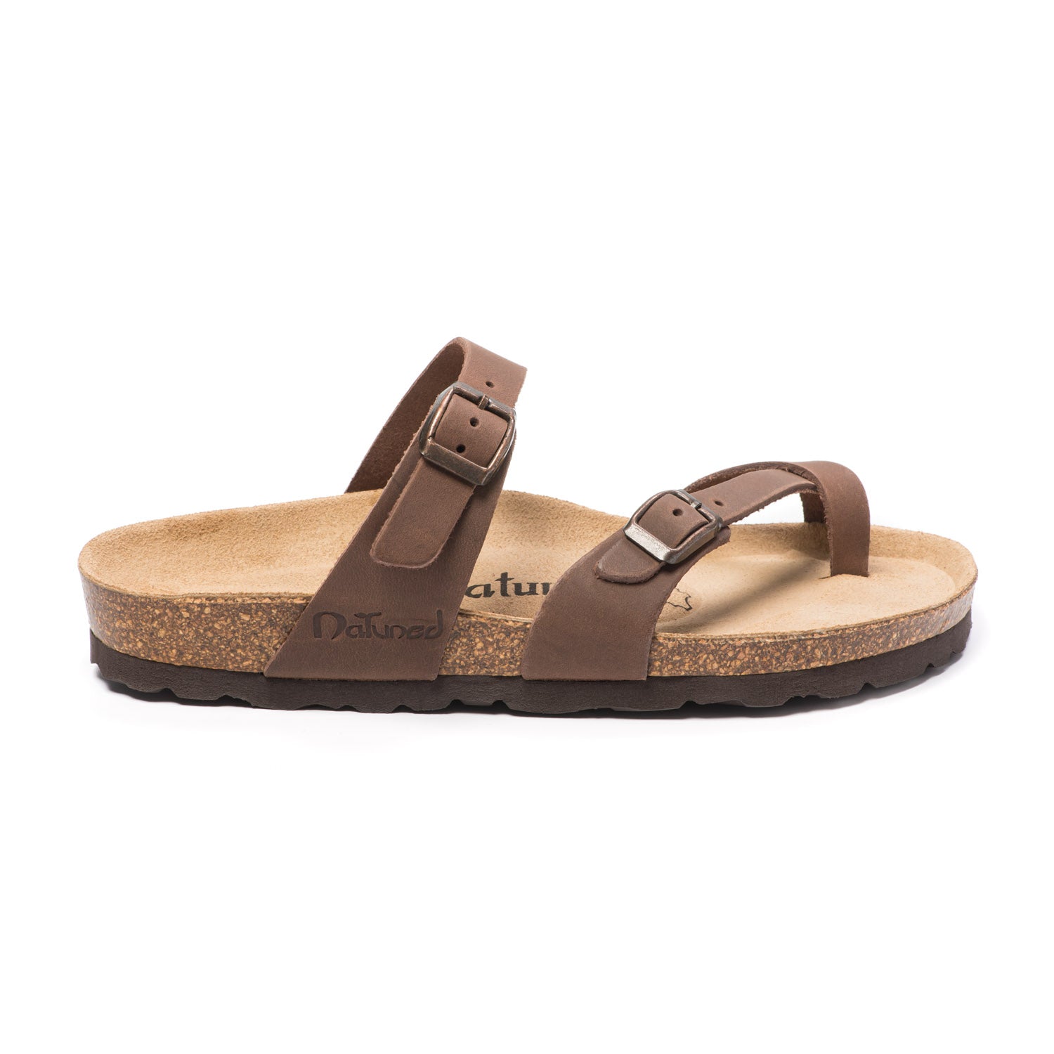 CH07 Sandalo infradito con cinturino regolabile UNISEX NATUNED plantare in lattice anatomico confort