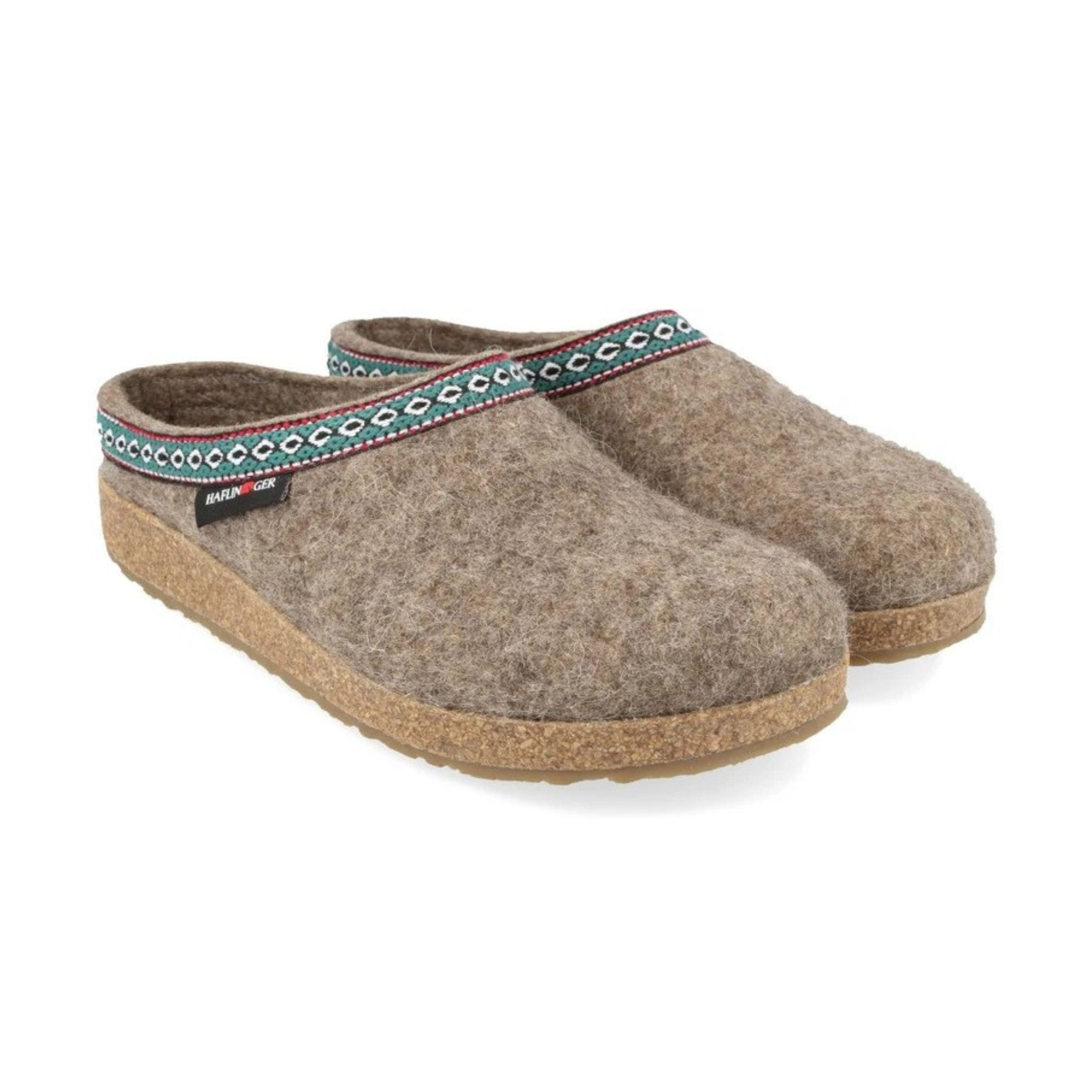 Haflinger Franzl Unisex Sabot In Feltro Di Lana