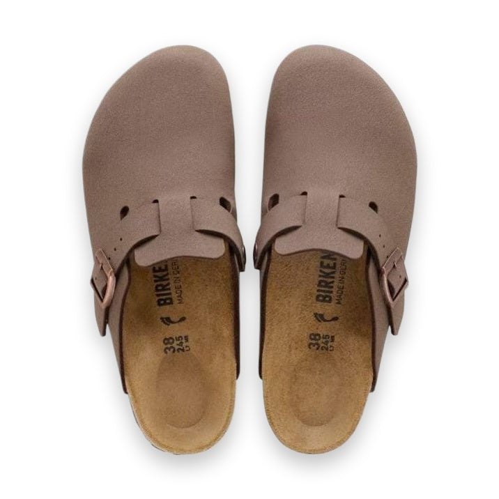 Birkenstock Boston TEX Unisex Sabot Impermeabile in Birko-Flor — dettaglio della tomaia