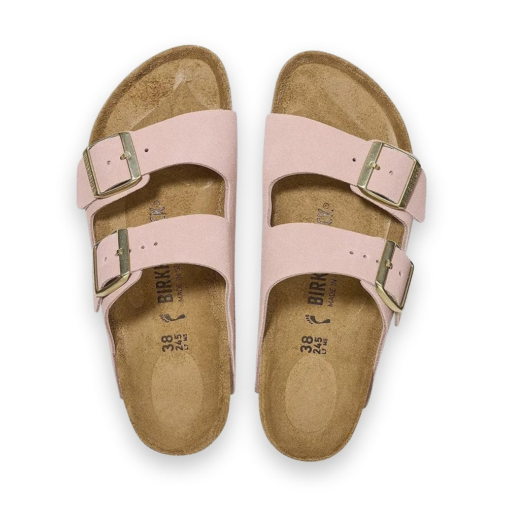 Tallone sagomato in sughero per stabilità naturale Birkenstock Arizona donna