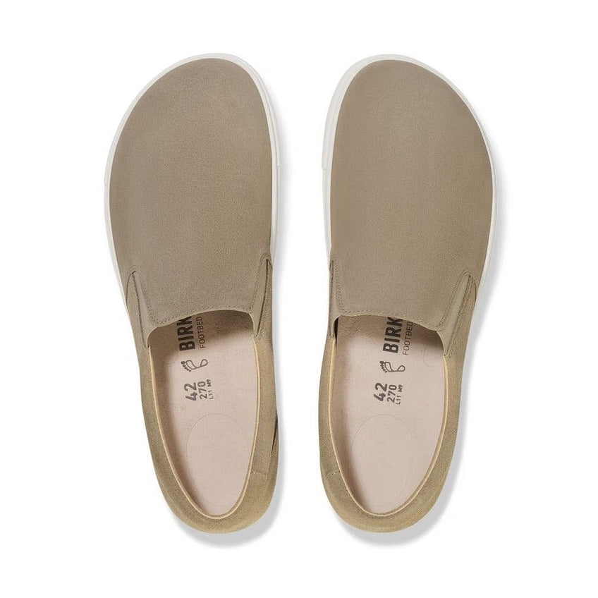Suola in gomma con strato intermedio ammortizzante sughero e PU Birkenstock Oswego donna