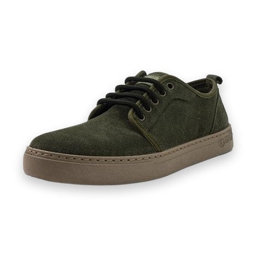 Natural World Miso sneaker uomo in pelle scamosciata — vista frontale
