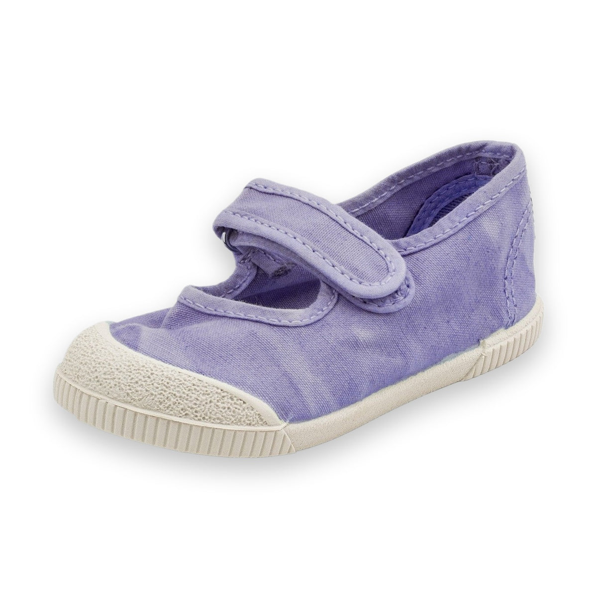 Natural World Terra ballerina bambina in cotone organico — vista posteriore