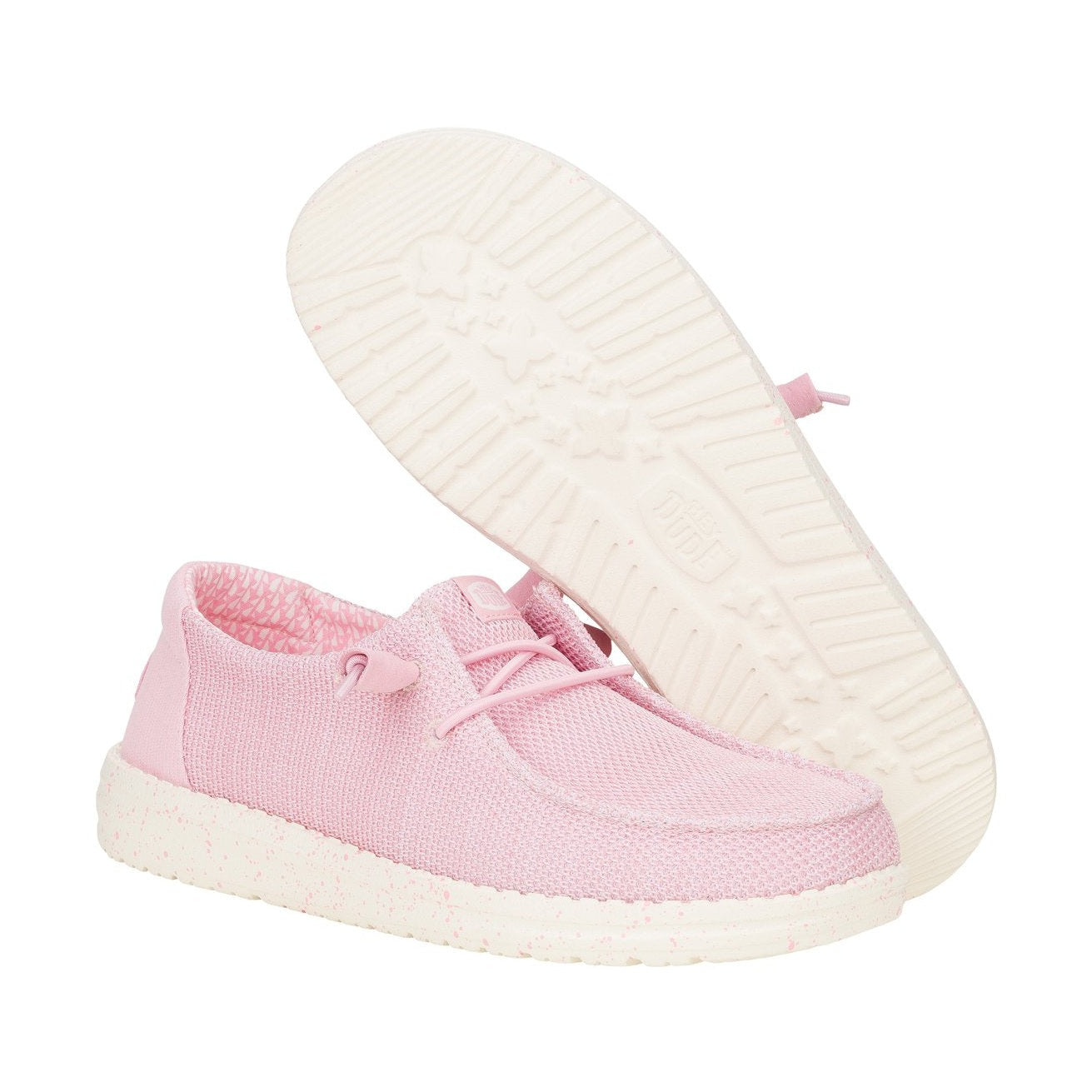 HeyDude Wendy Stretch Sox donna mostrata in una vista prospettica casual.