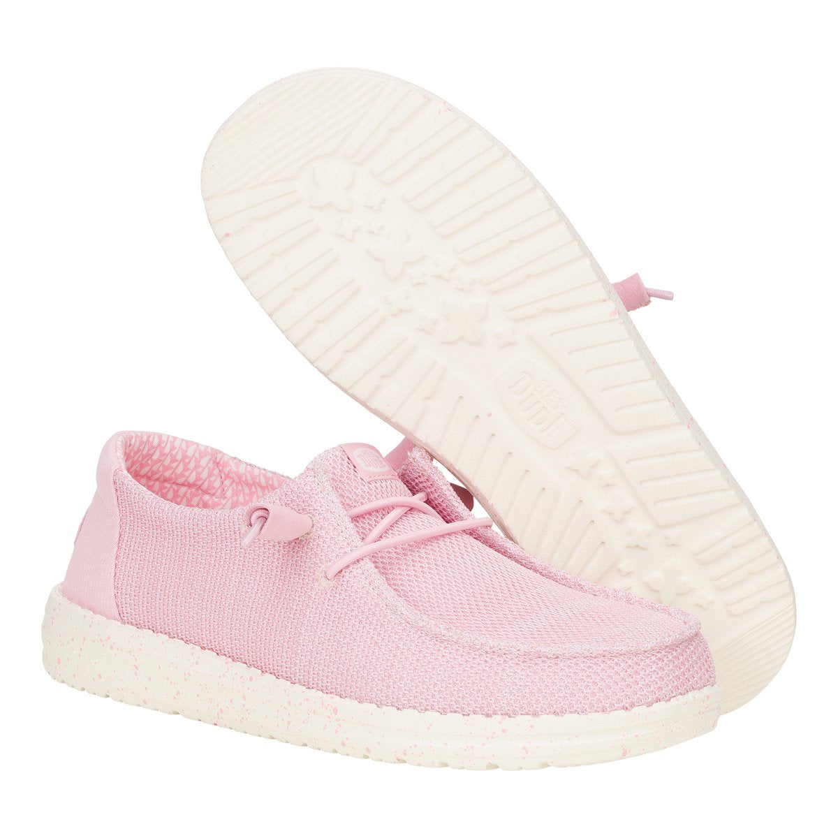 HeyDude Wendy Stretch Sox donna mostrata in una vista prospettica casual.