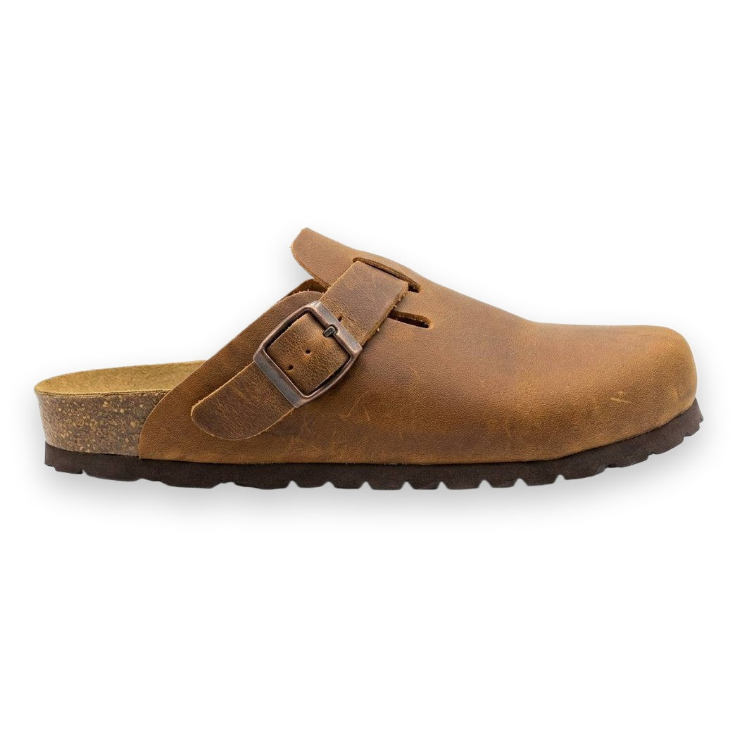 CH18 - sabot da donna e da uomo con fibbia regolabile NATUNED plantare in lattice anatomico comfort