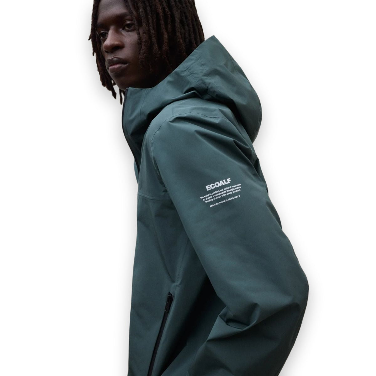 Ecoalf Darwin giacca uomo in poliestere riciclato — vista posteriore